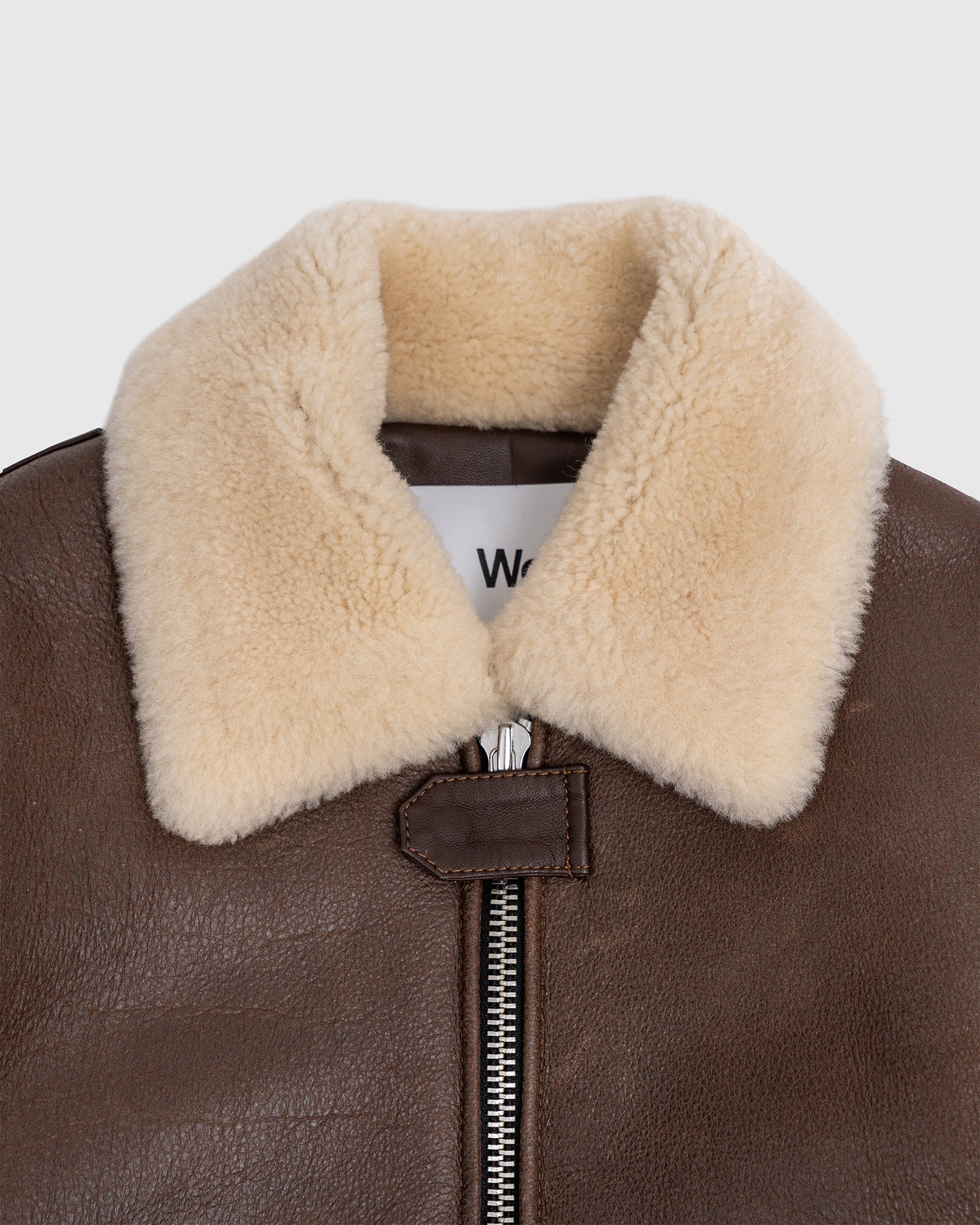 Palma Shearling Jacket Pawn Brown