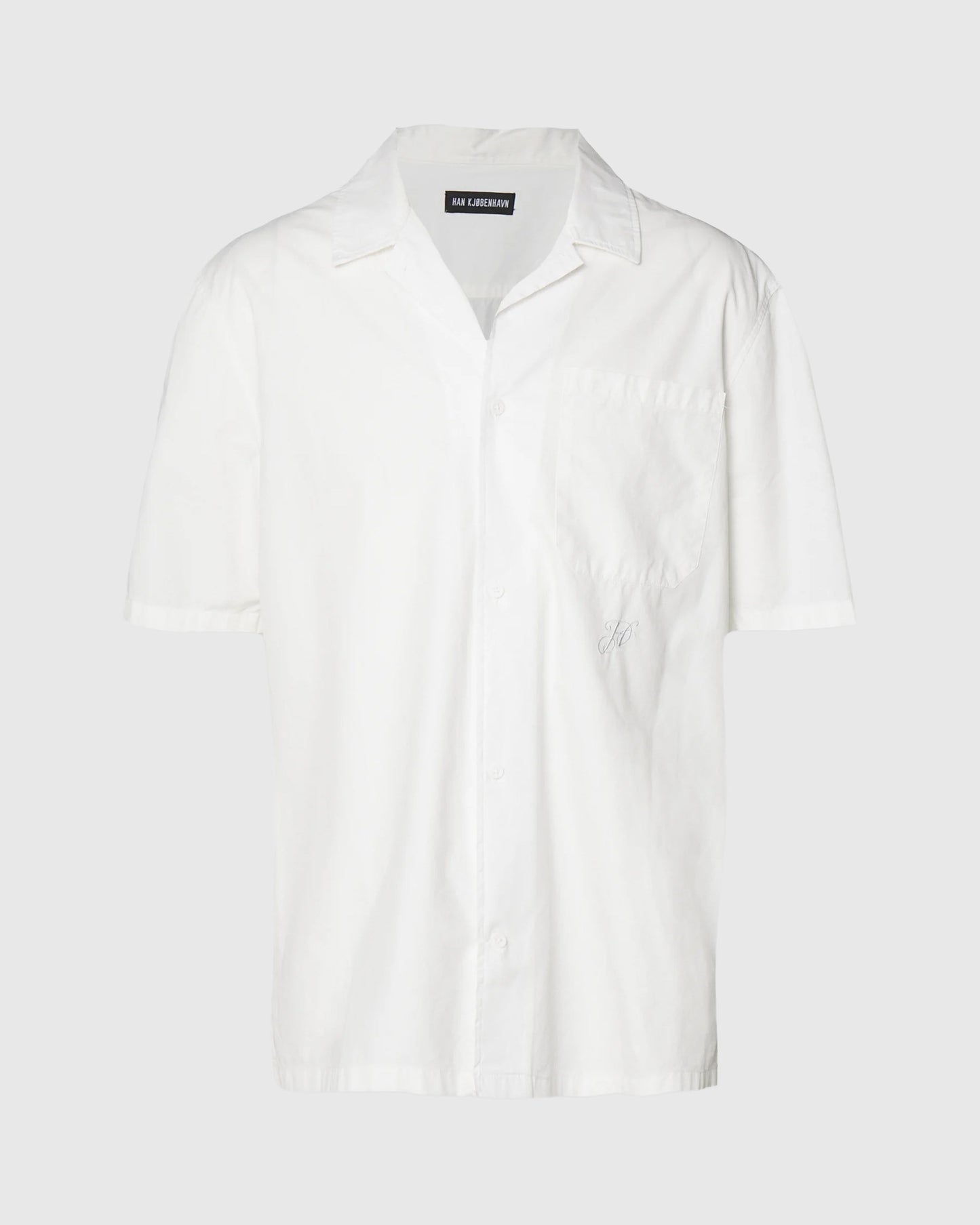 H Short Sleeve Shirt White