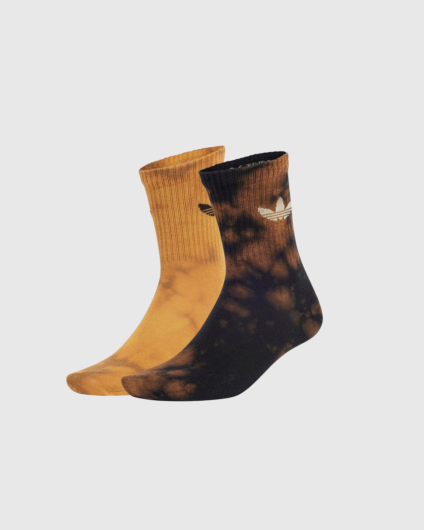 Acid Washed Crew Socks Black/Almyel