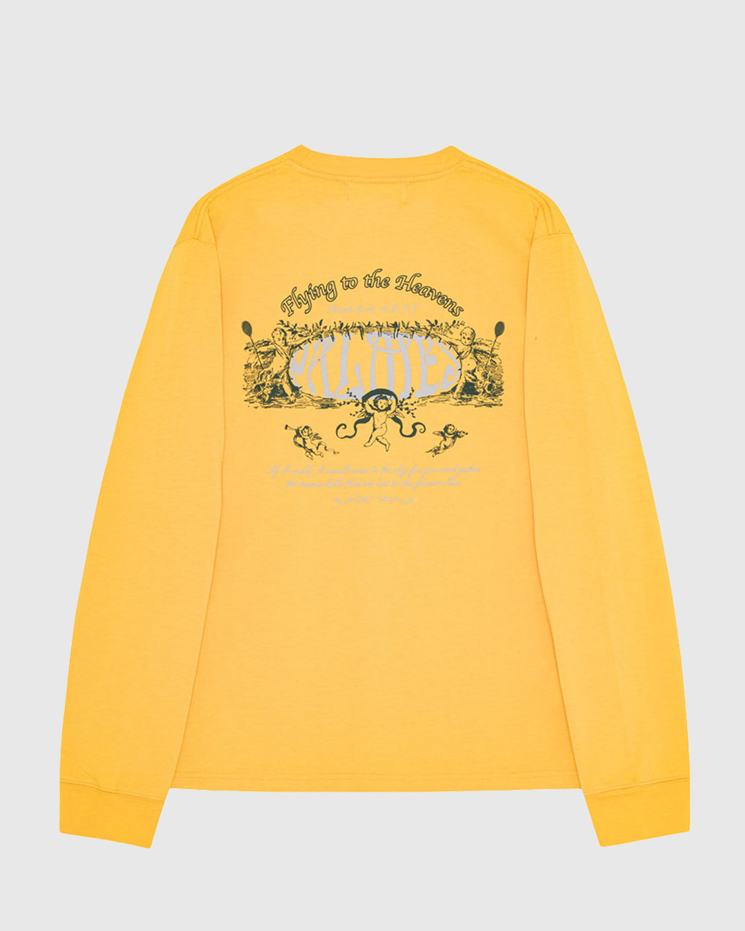 Angels L/S T-Shirt Yellow