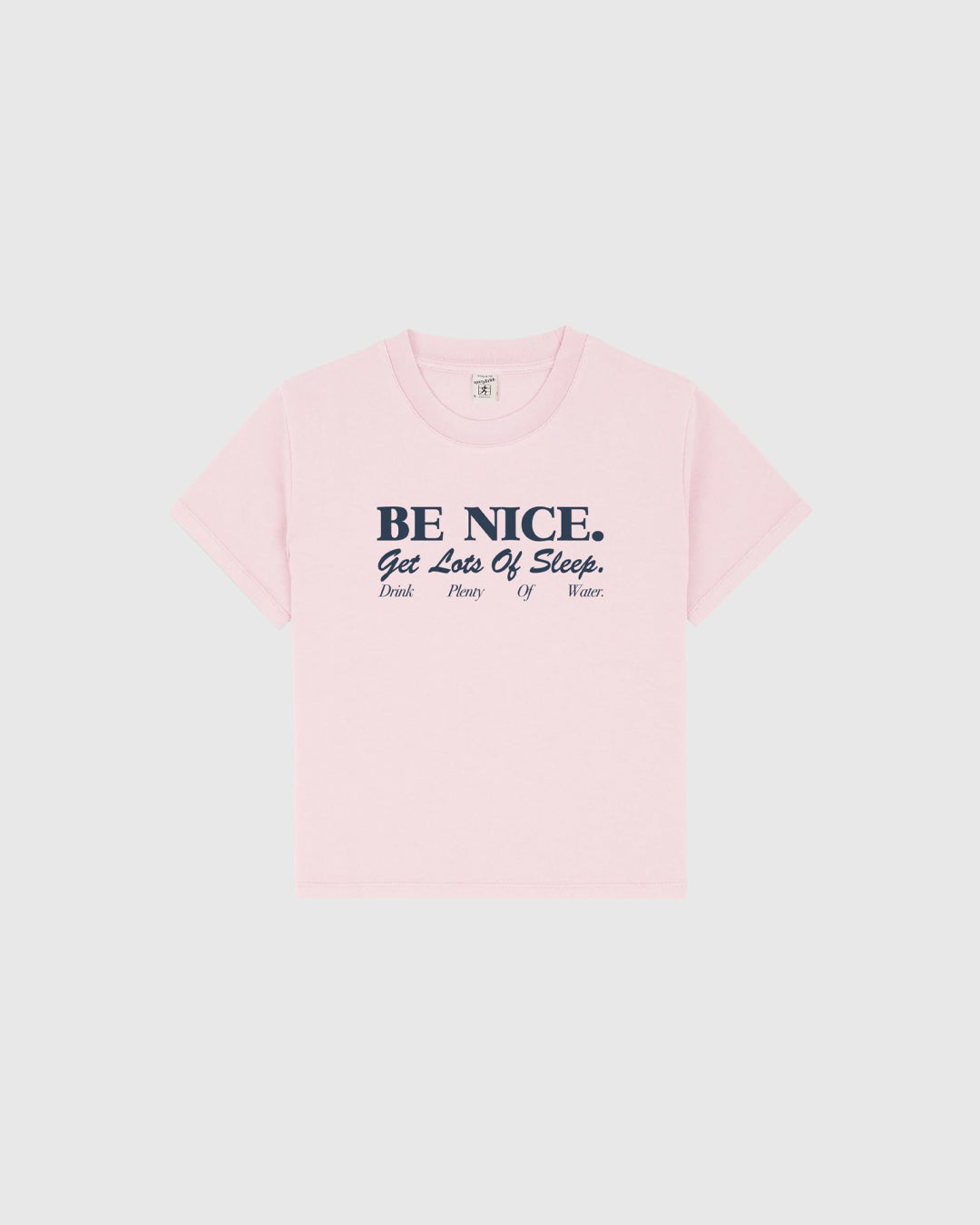 Be Nice Kids T-Shirt Pink Dolphin
