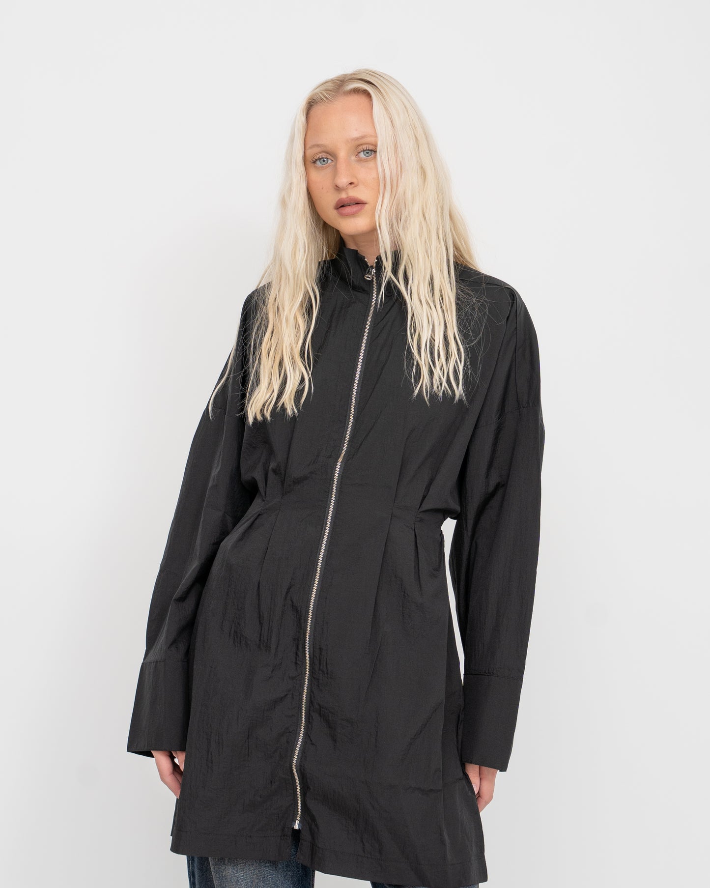 Micaela Shirt Dress Black