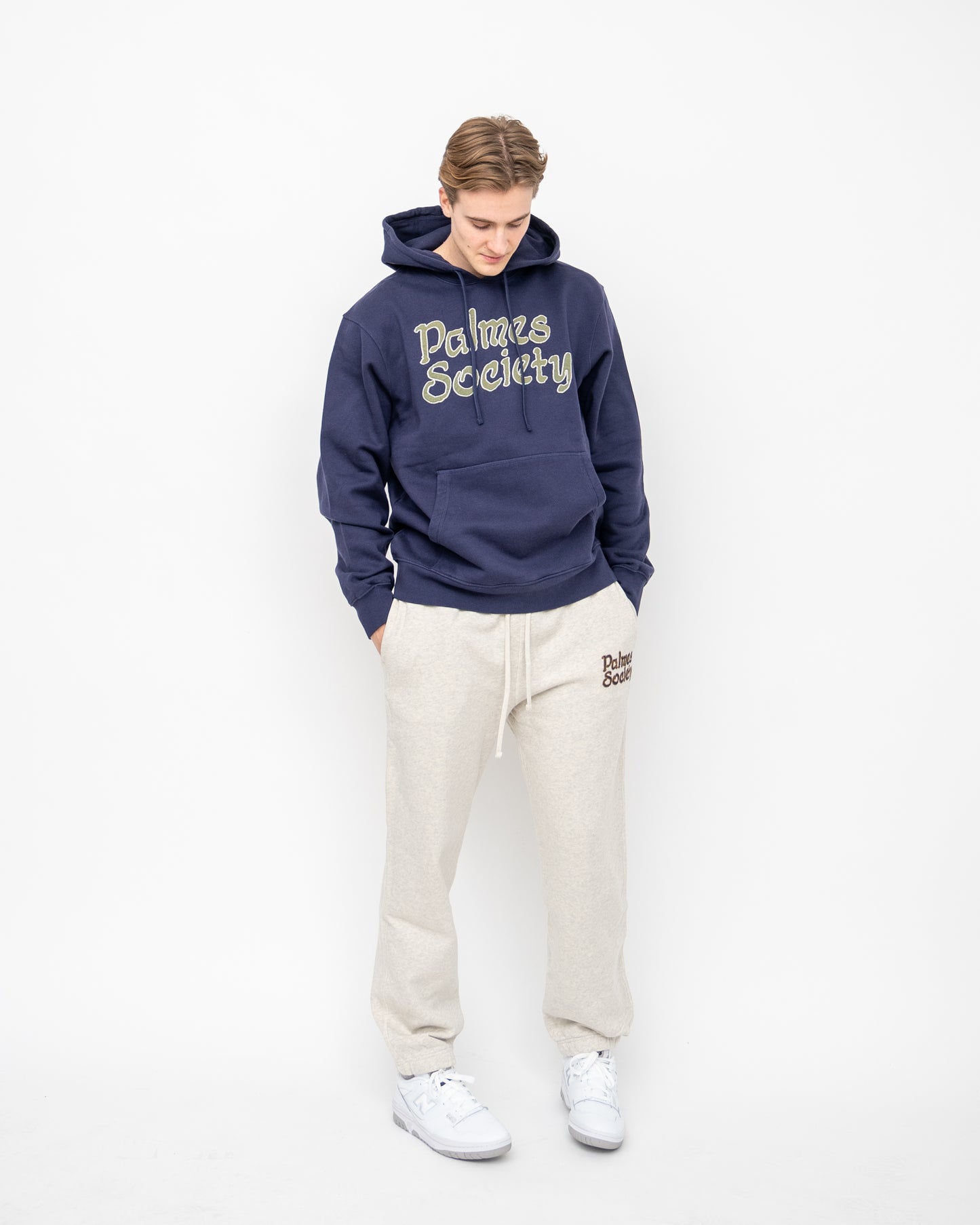 Society Hooded Sweatshirt Dark Blue