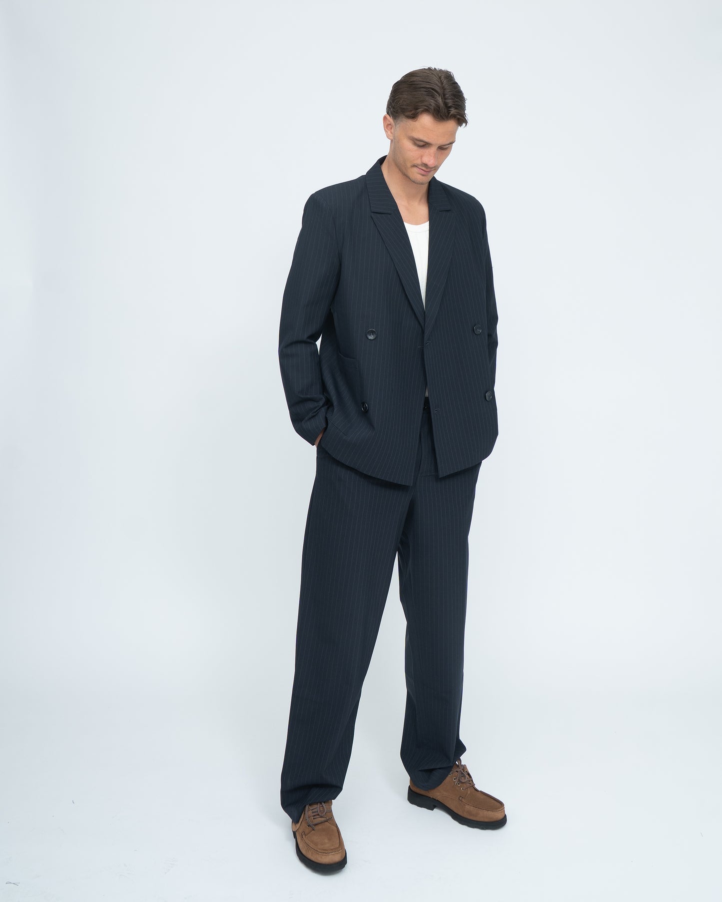 Public 3582 Dark Navy Pin