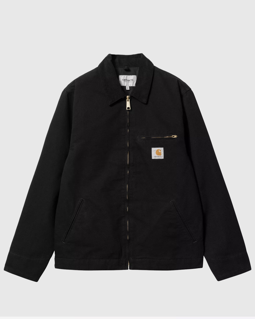 Detroit Jacket Black/Black Rinsed