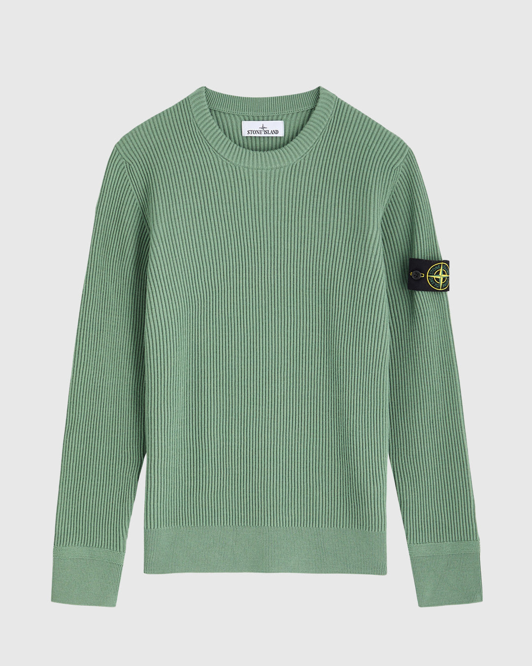 Full Rib RWS Wool Sweatshirt Sage