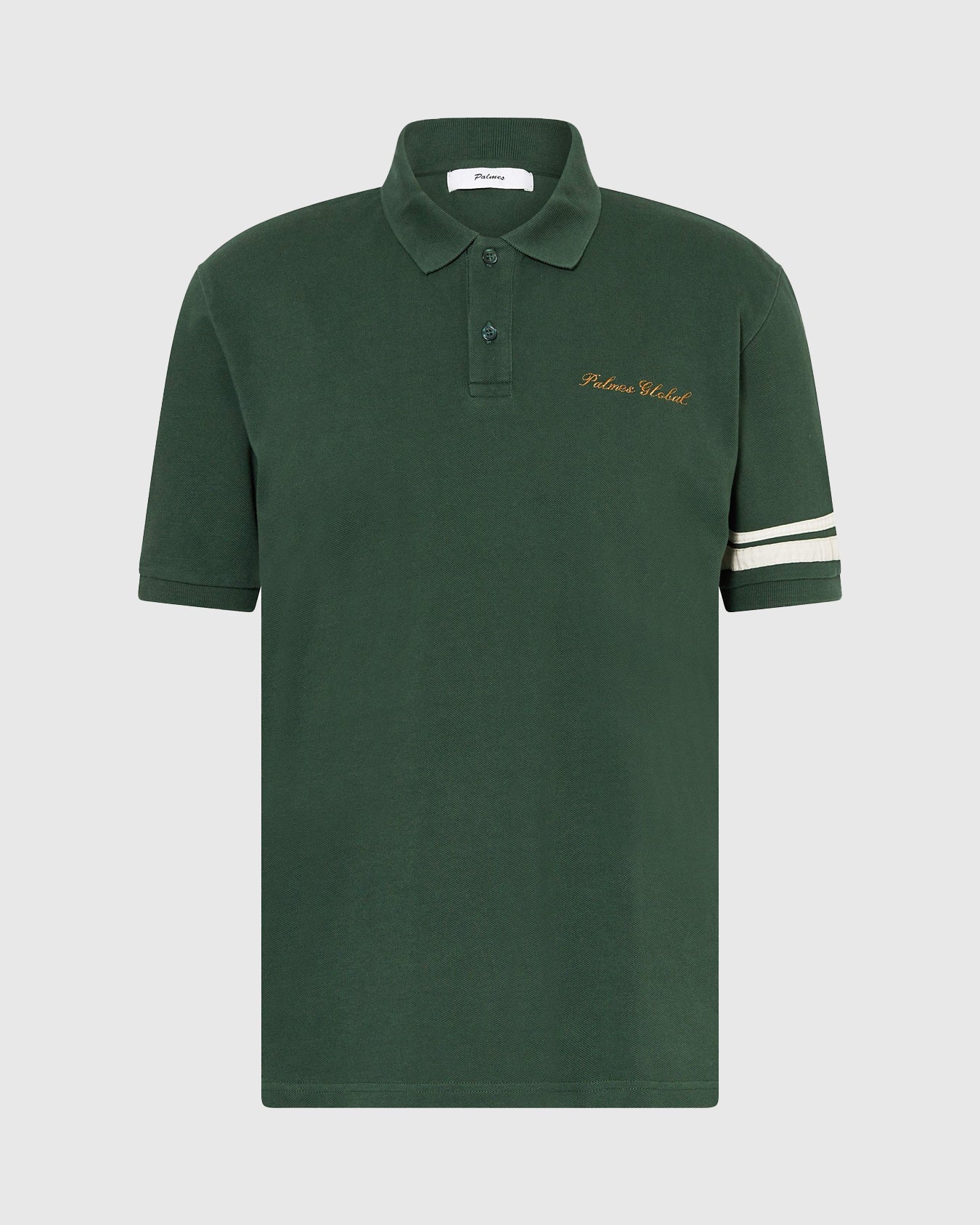 Global Pique Polo Dark Green