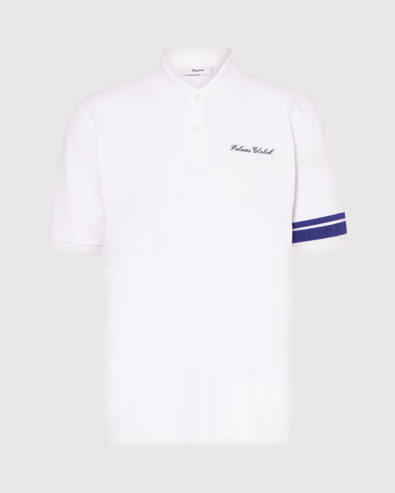 Global Pique Polo White