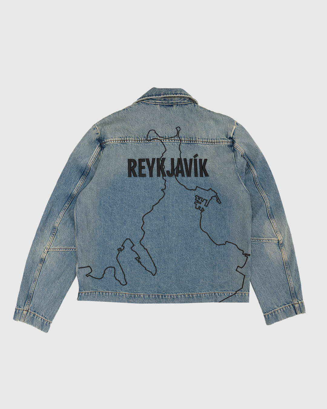 HÚRRA x Dutton 80s Light Blue Jacket