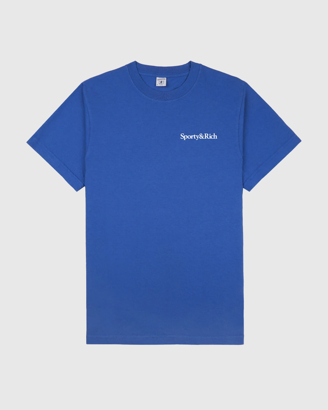 Health is Wealth T-Shirt Paris Blue