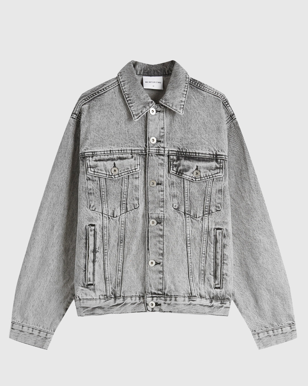 MKI Denim Trucker Jacket Black