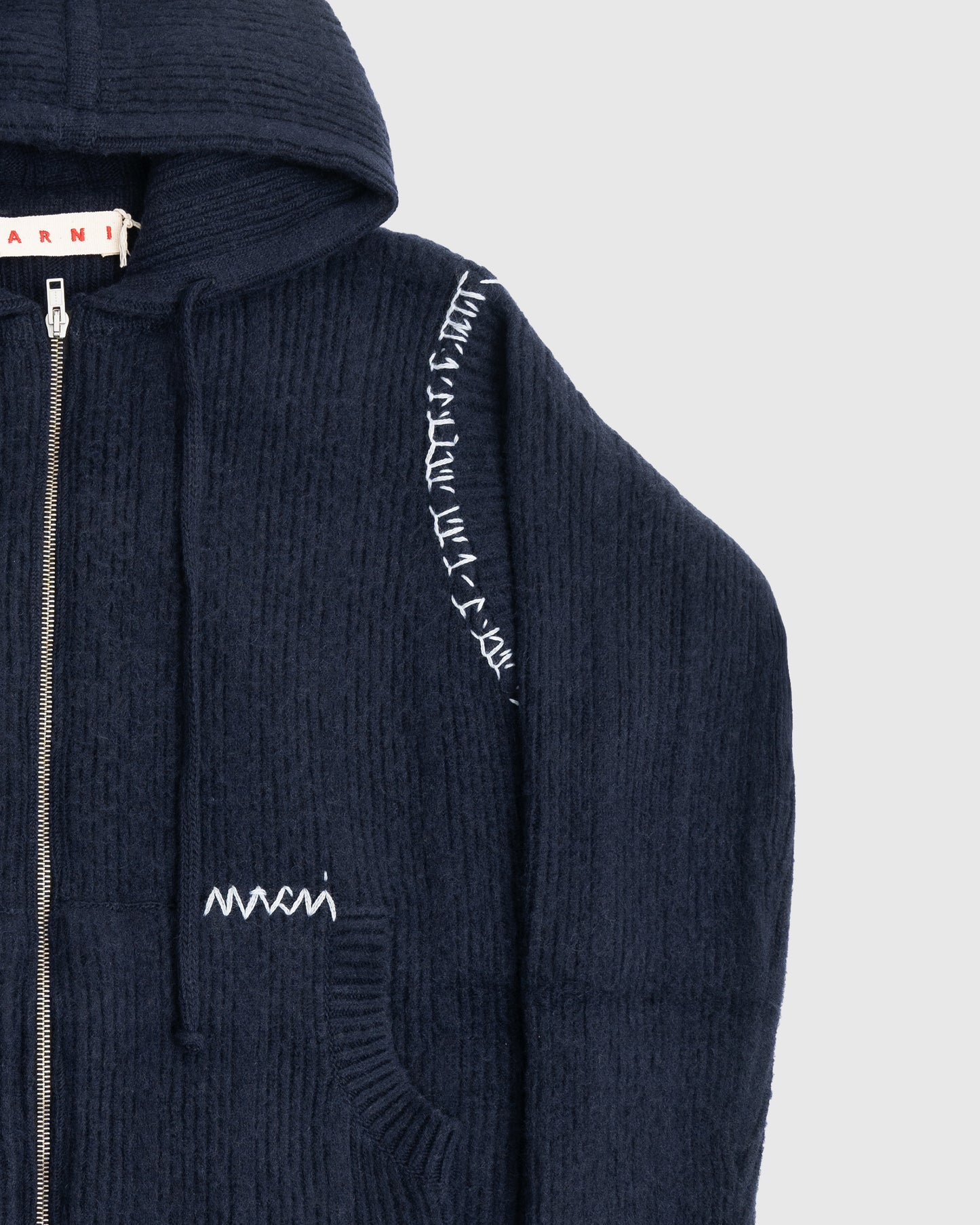 Marni Mended Cashmere Ultramarine