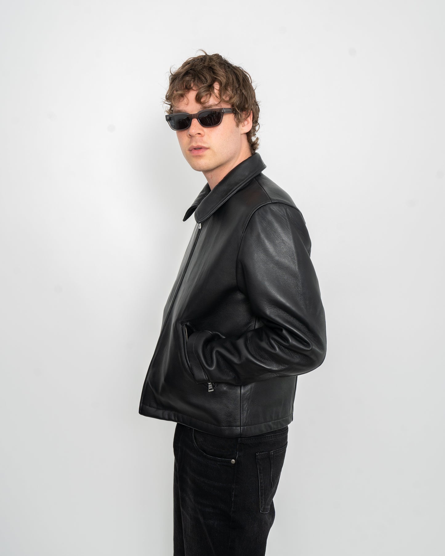 Dutton Leather Jacket Black