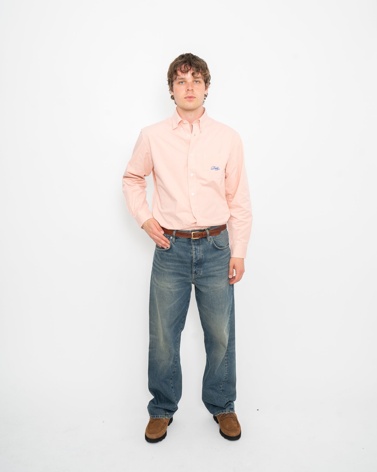 La Chemise Lavée Drole Light Pink