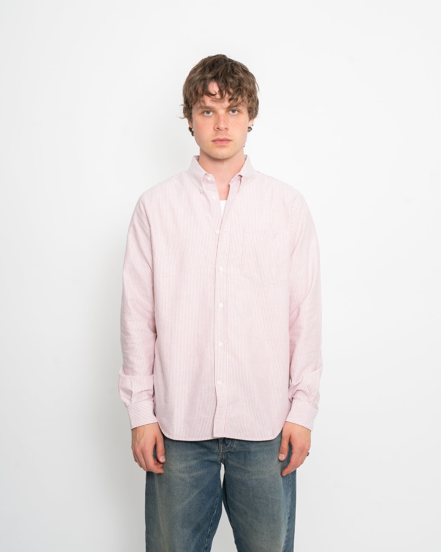 Norse Standard Oxford BD Shirt Blood Orange