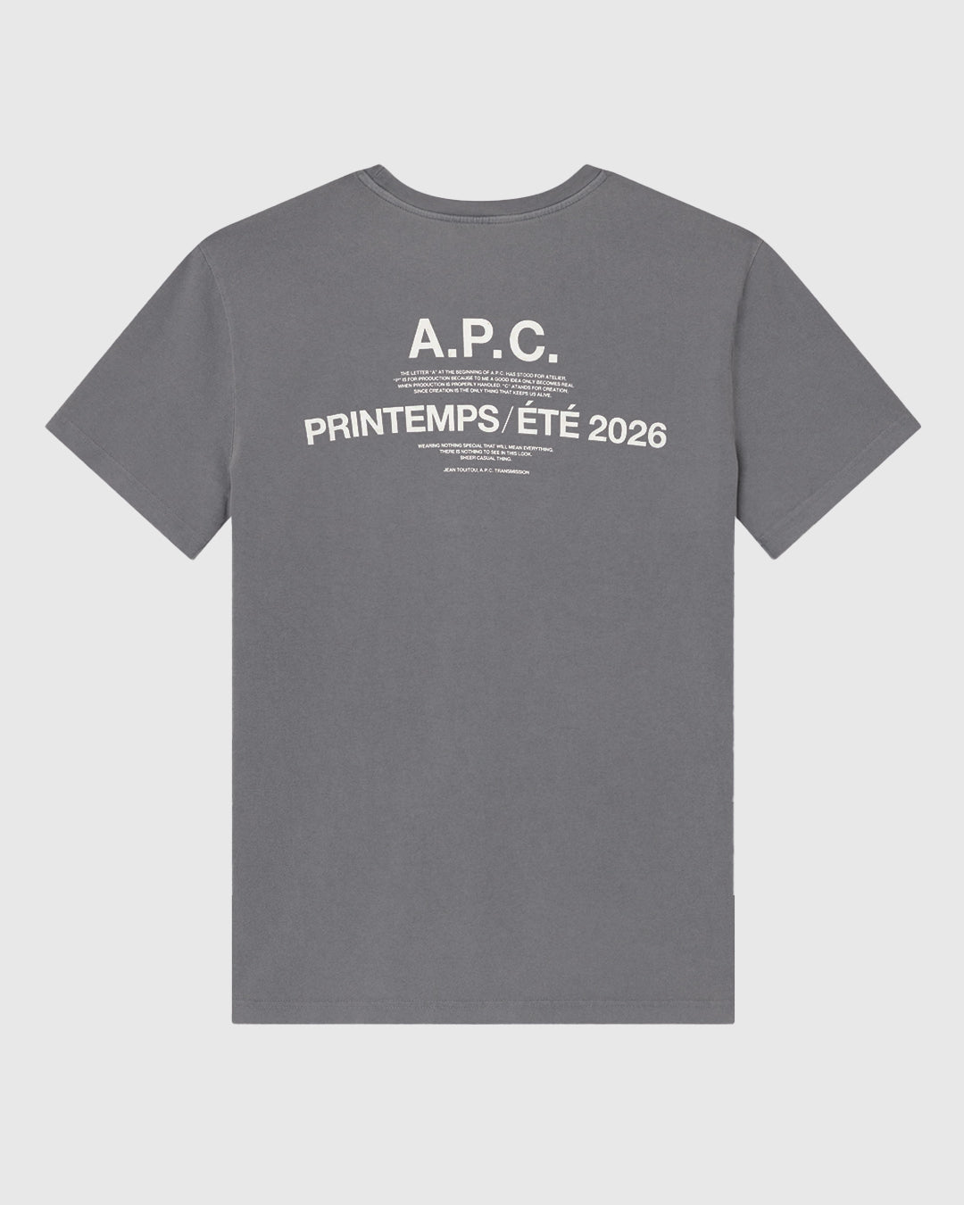 Printemps 26 T-shirt Faux Noir