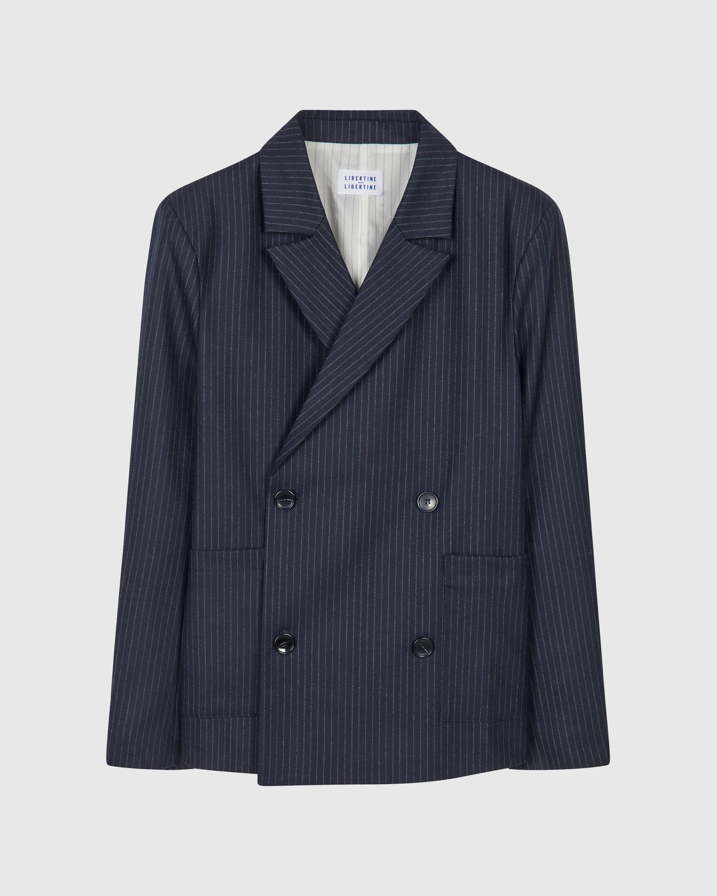 Public 3485 Dark Navy Pin