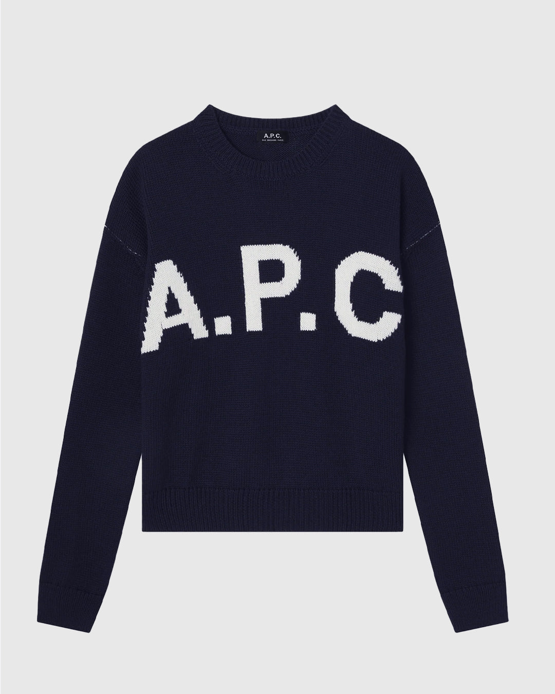 Pull Col Rond Dark Navy