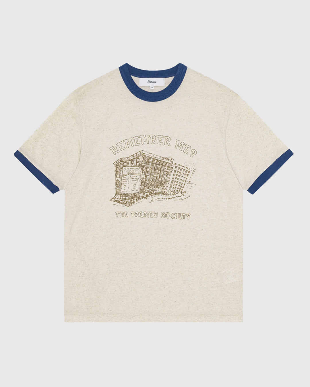 Remember Ringer T-Shirt Broken White