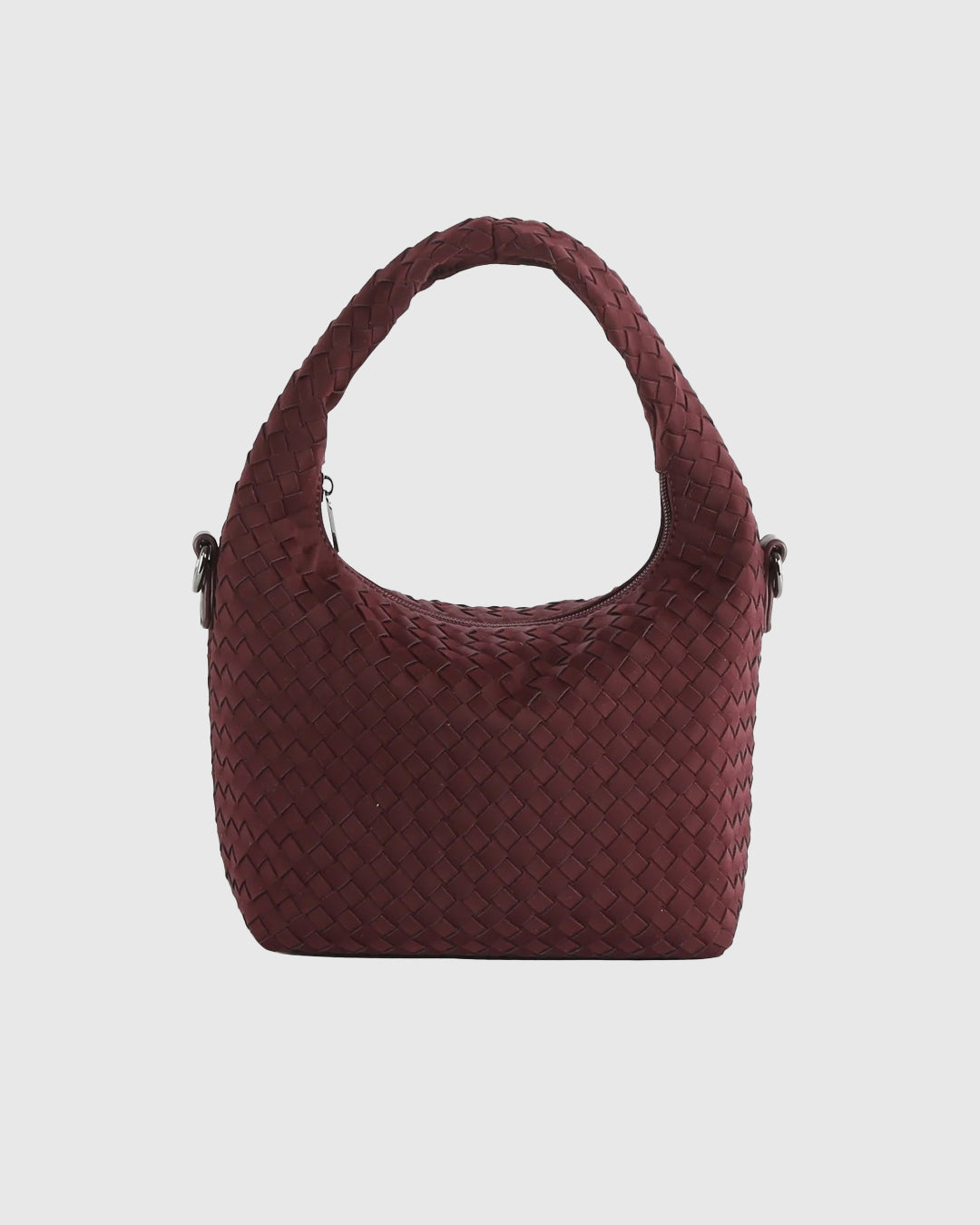 Twisted Braided Neoprene Midnight Plum