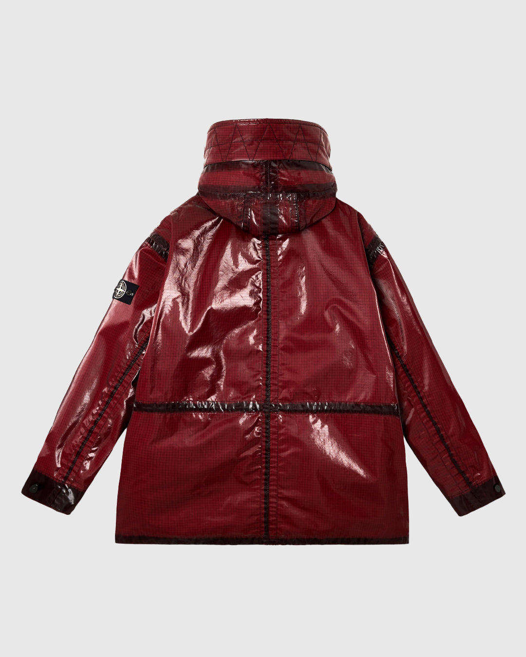 Uneven Ripstop Prismatico Dark Burgundy