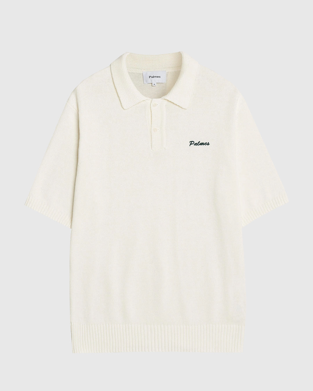 Cotton Knit Polo White