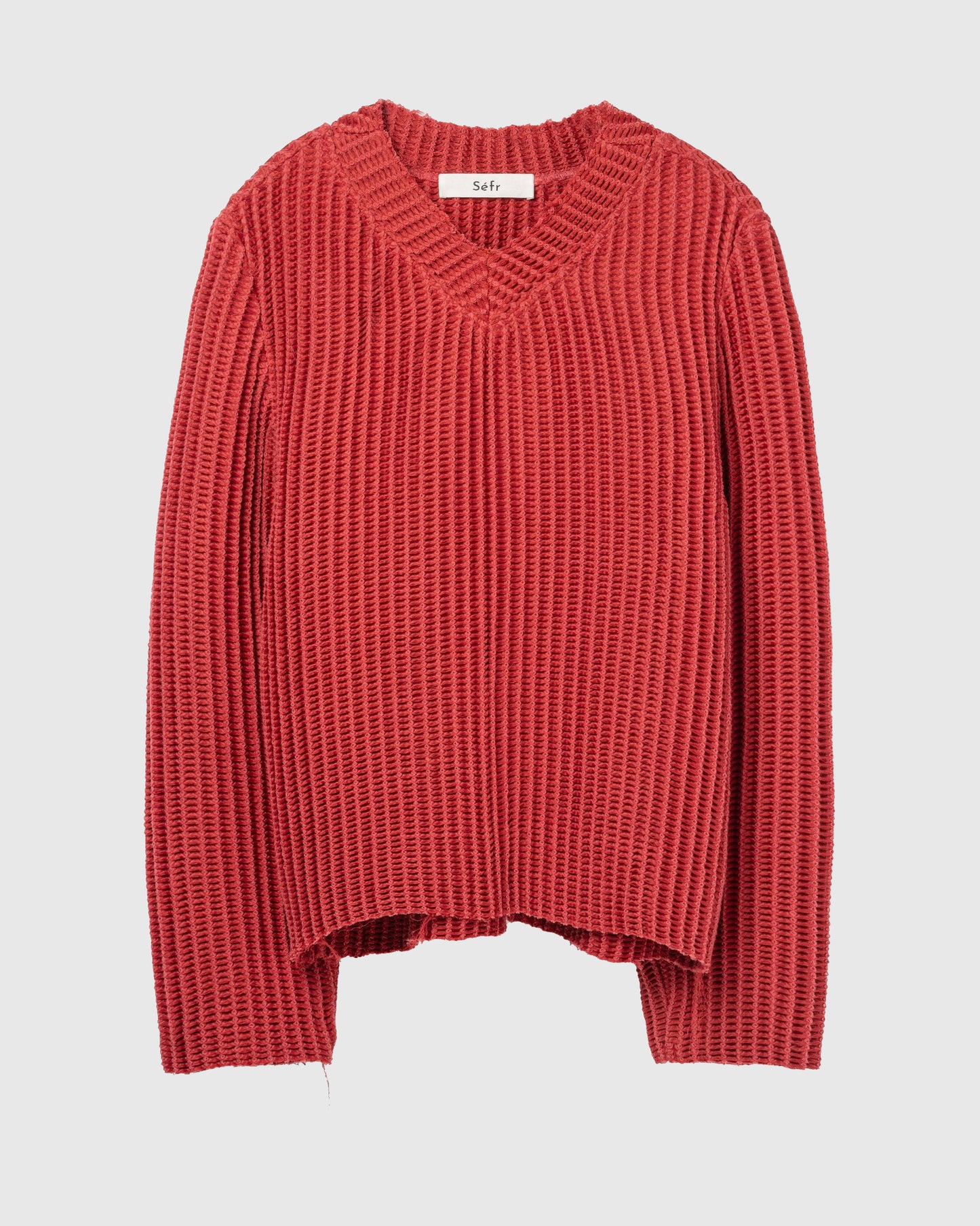 Agustin Sweater Waffle Rhodonite