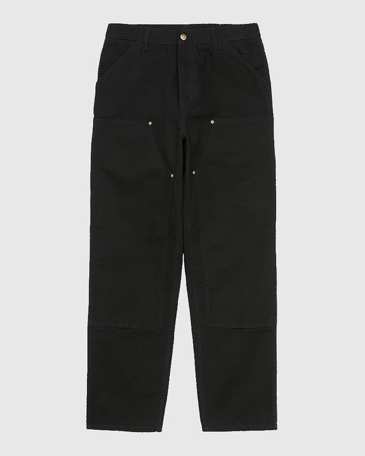 Double Knee Pant 32 Black Rinsed