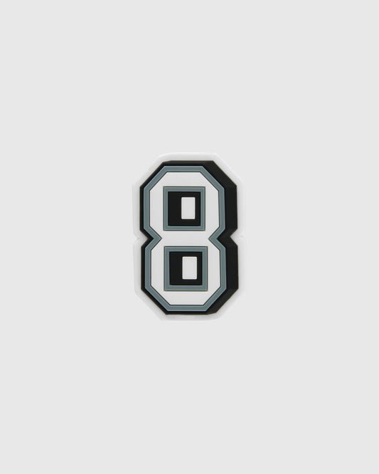 Jibbitz B&W Number 8