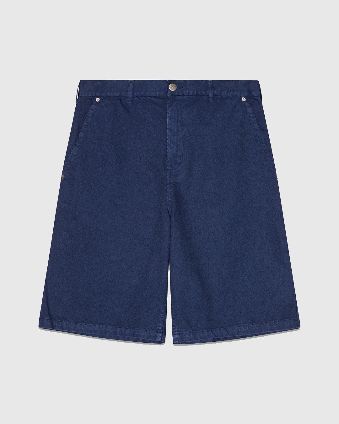 Twill Patch Shorts Blue