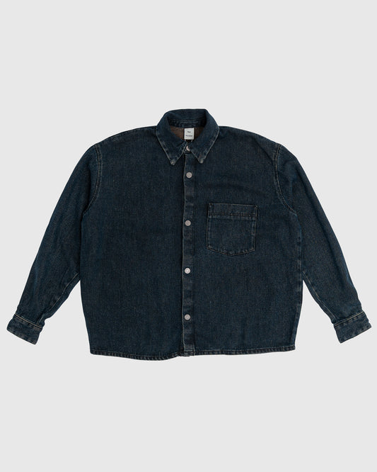 Maza Shirt Washed Black