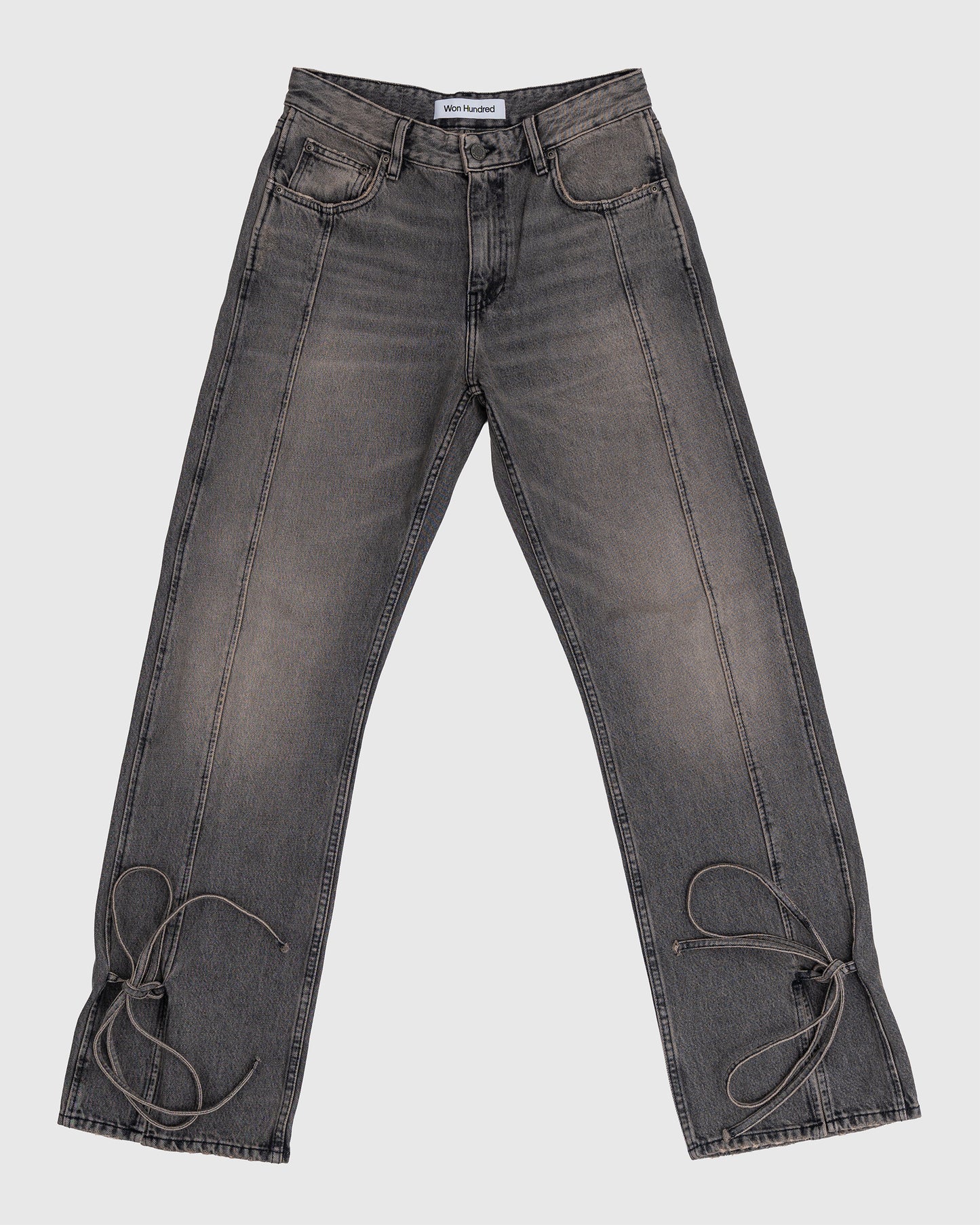 Bella String Pants Tinted Gray