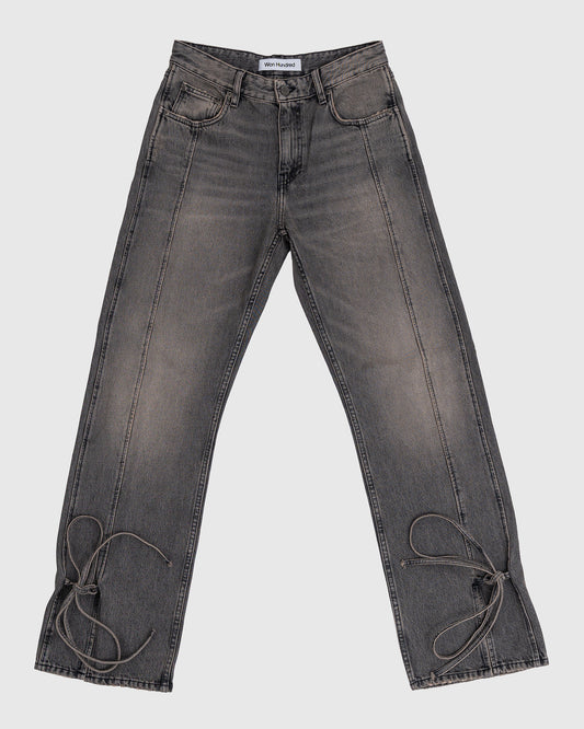 Bella String Pants Tinted Gray