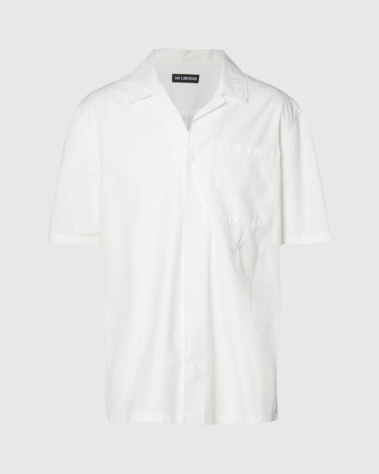 H Short Sleeve Shirt White
