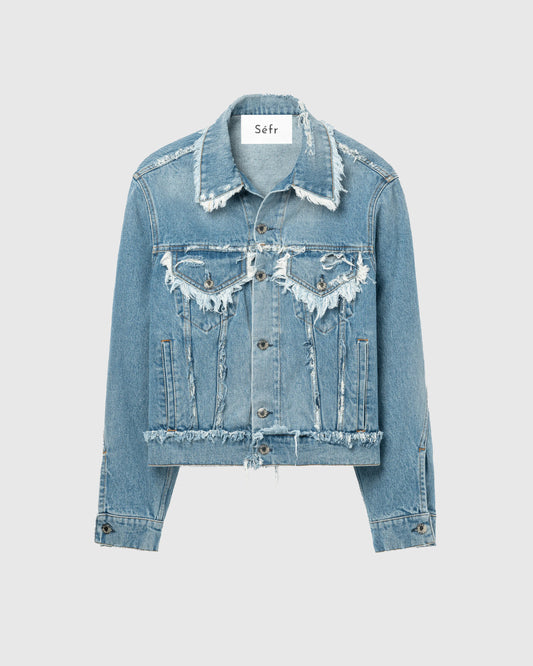 Alvarez Denim Jacket Mid Blue