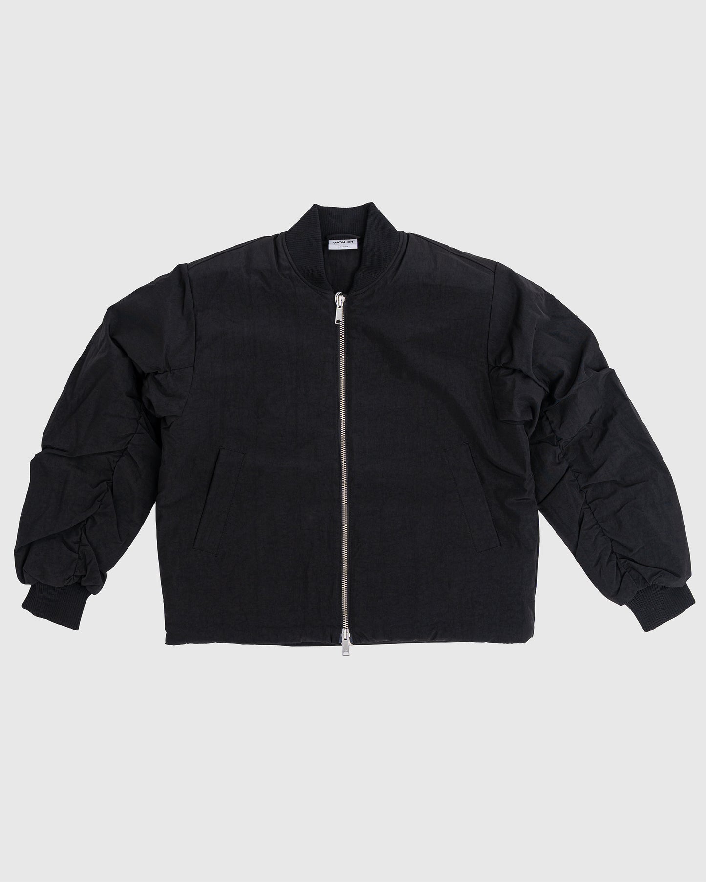 Zain.01 Bomber Jacket Black