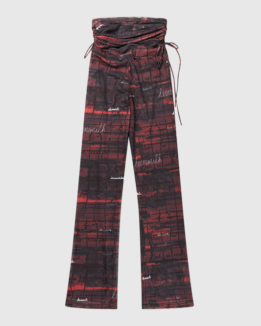 Alga Pants Black/Red