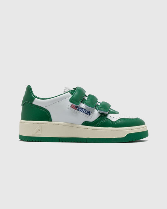 Autry Kids Low White/Green