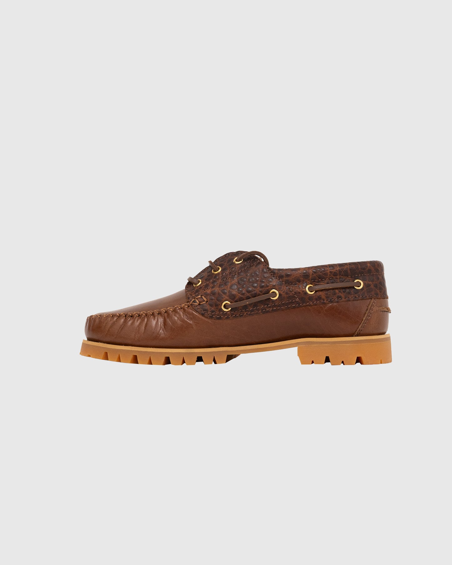 Aztec Boat Shoe Brown