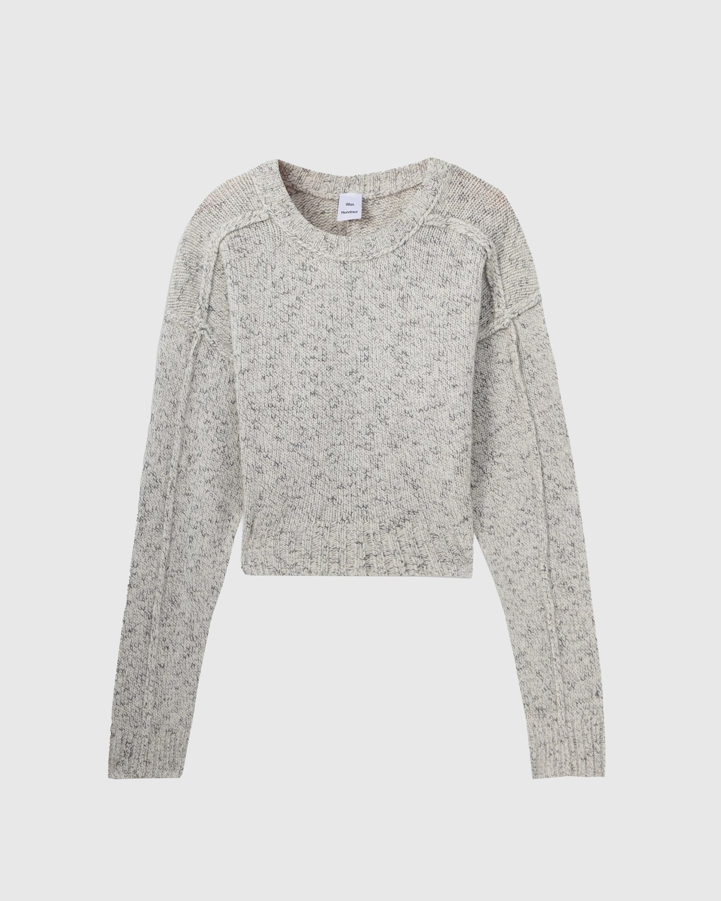 Bella Knit Sweater White