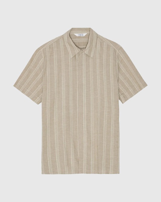 Carbon 3567 Taupe Stripe