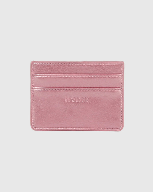 Cardholder Shiny Structure Pink