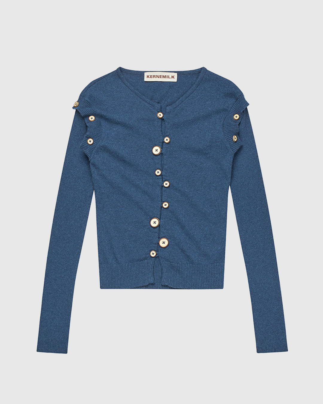 Caroline Cardigan Navy Blue Melange
