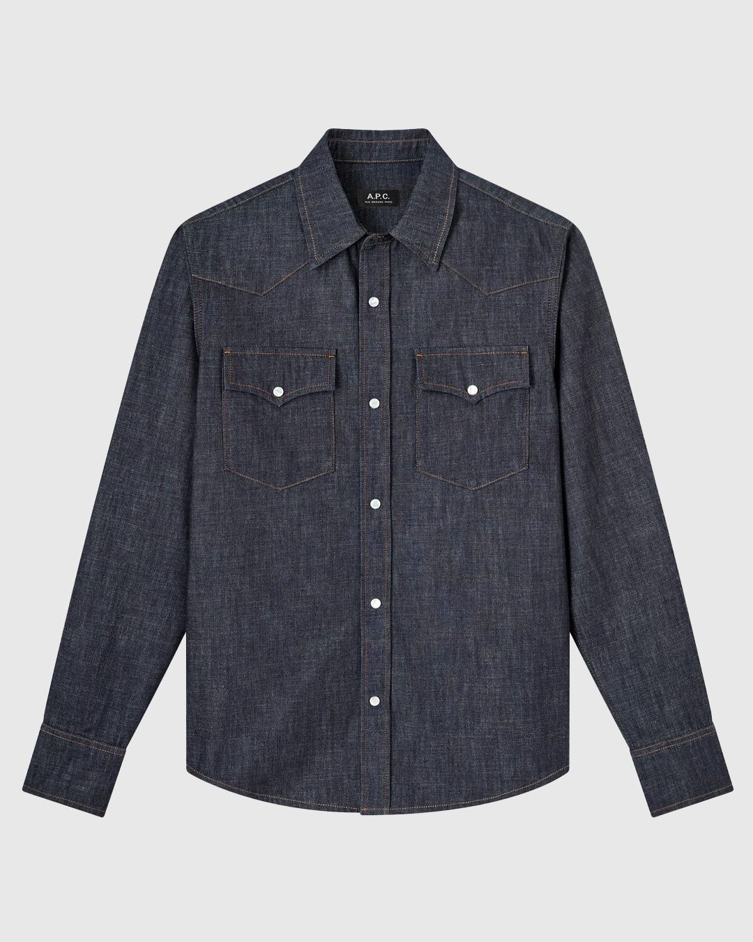 Chemise Western Indigo