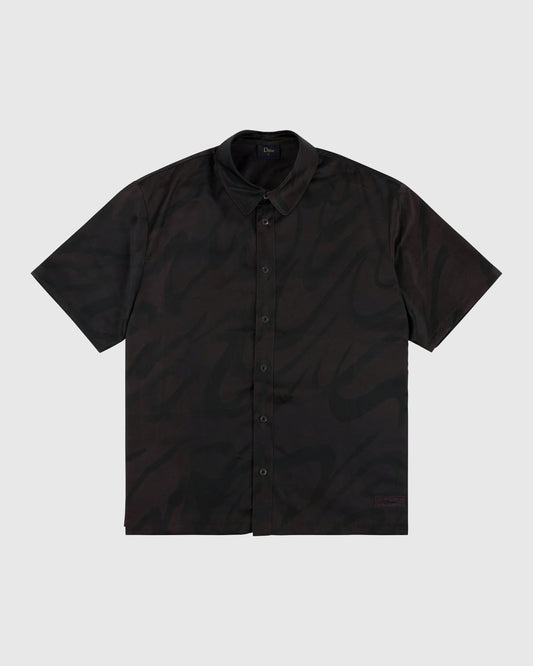 Chilling Satin Shirt Black