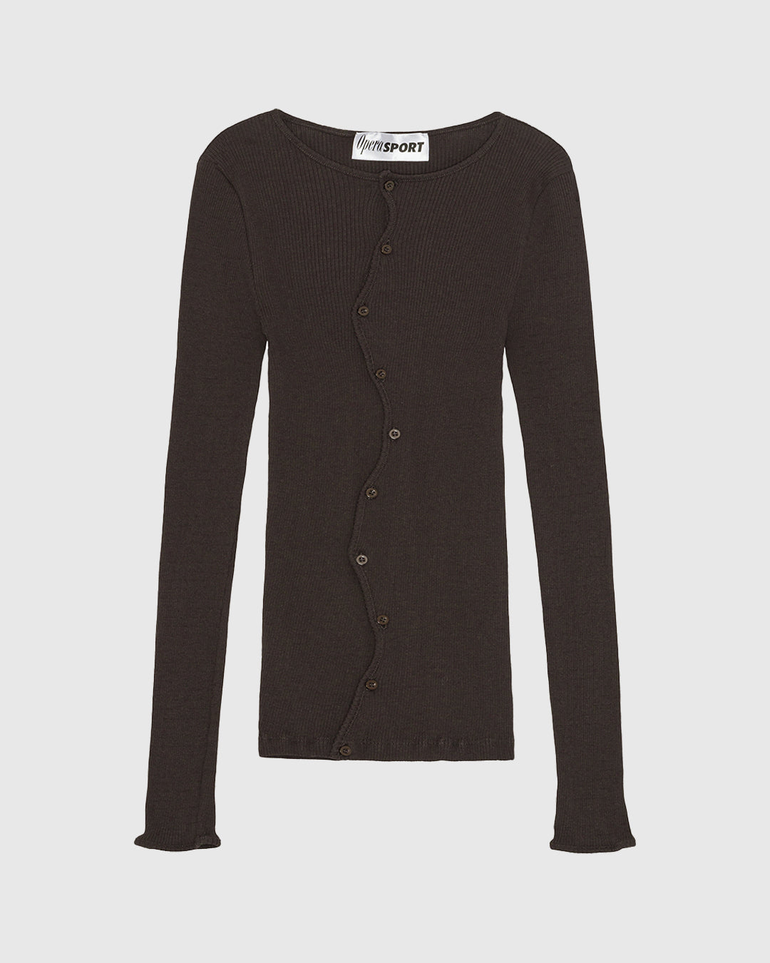 Claire Seamless Top Brown