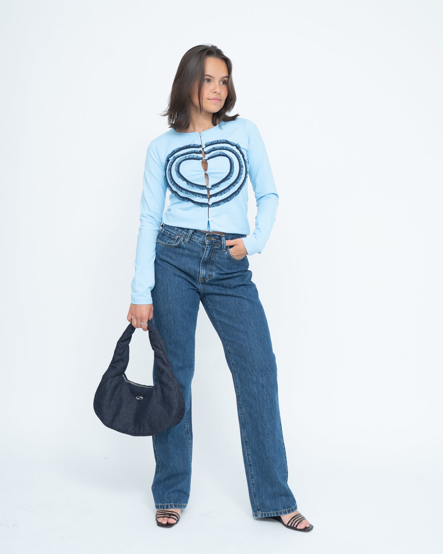 FionaRS Cardigan Light Blue