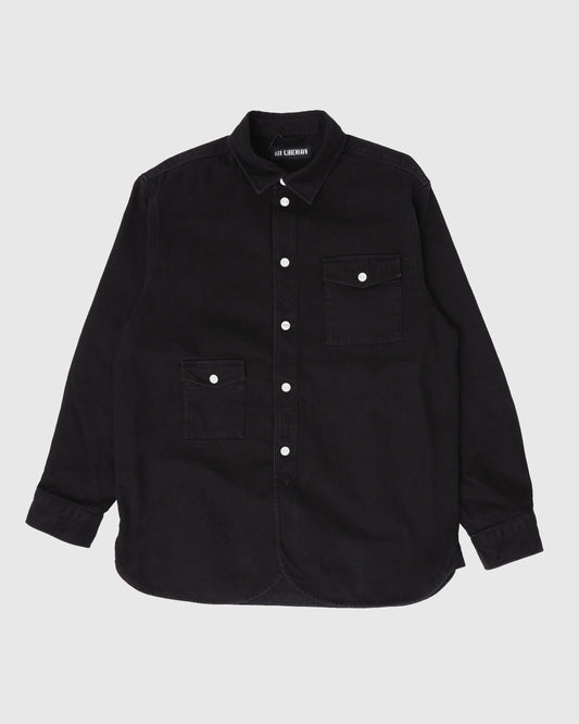 Army Overshirt Black