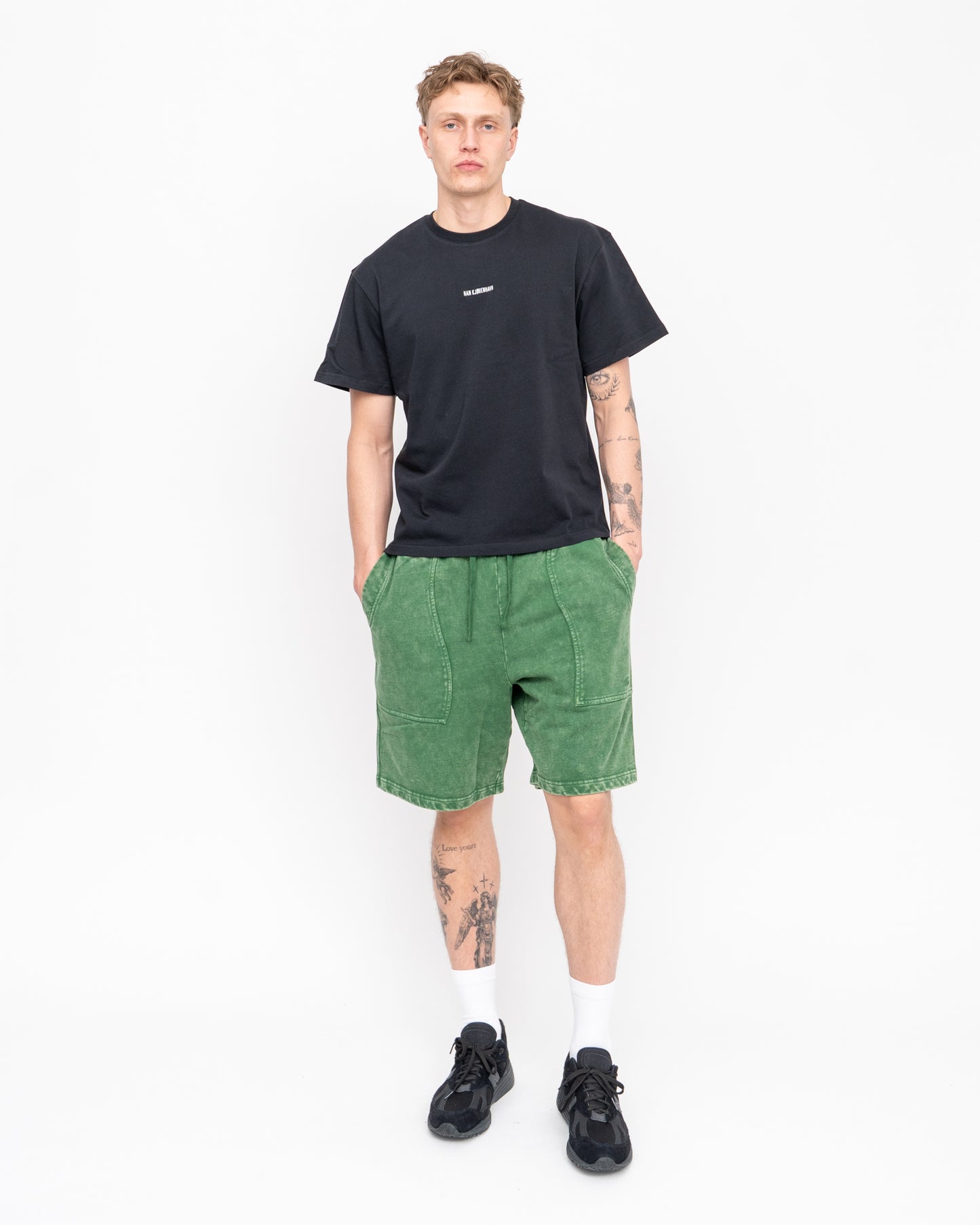 Cyclone French Terry Shorts Evergreen
