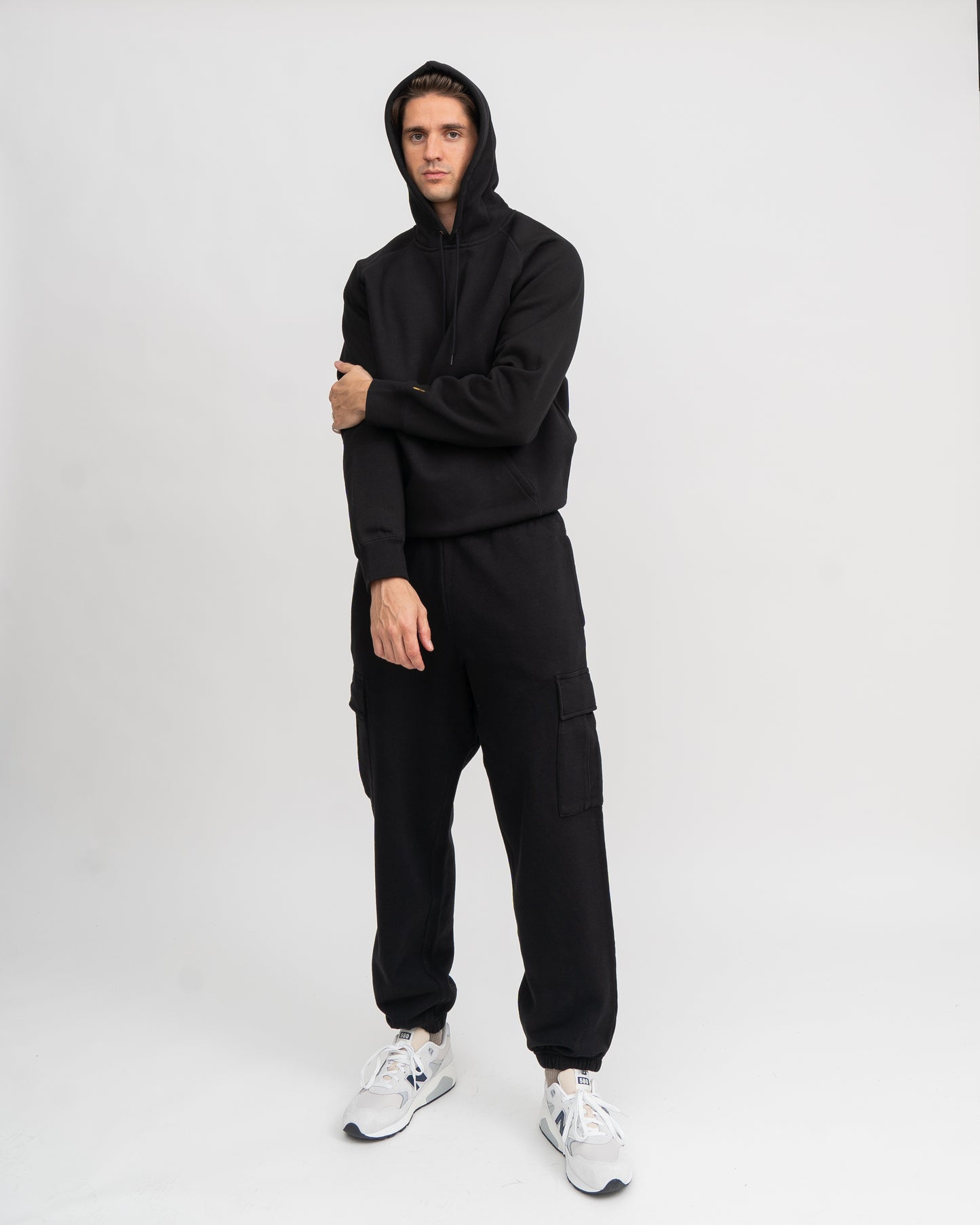 Cargo Sweat Pant Black